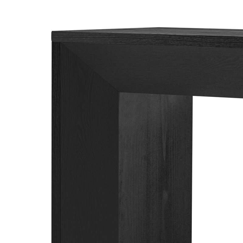 Console avec foyer Enchanting, Noir