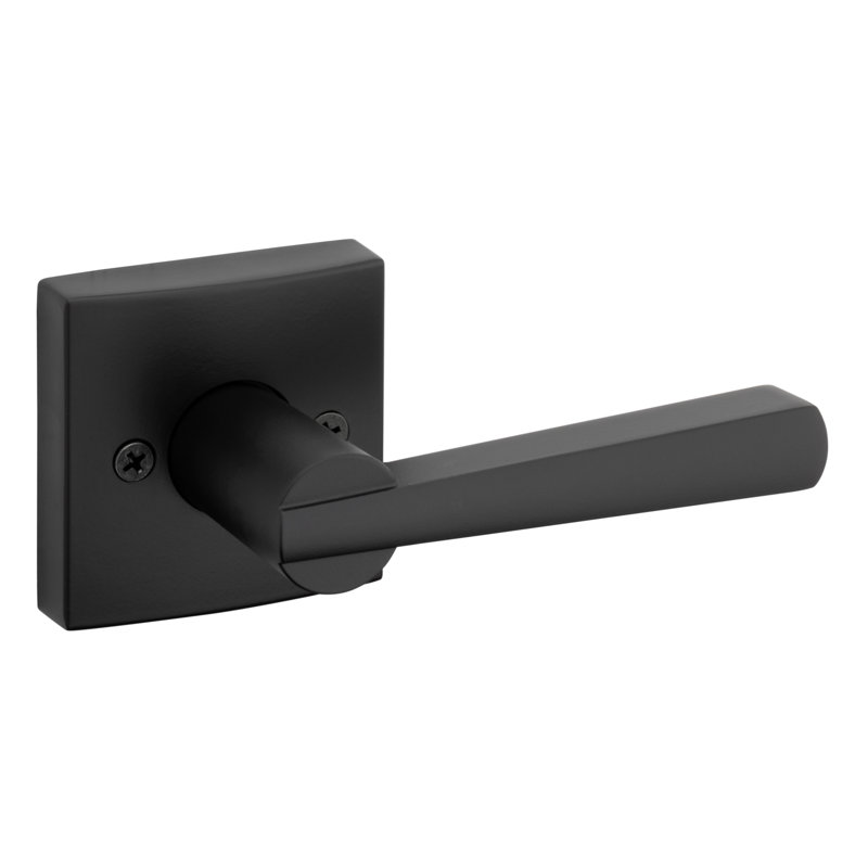 Matte Black Single Dummy Door Lever