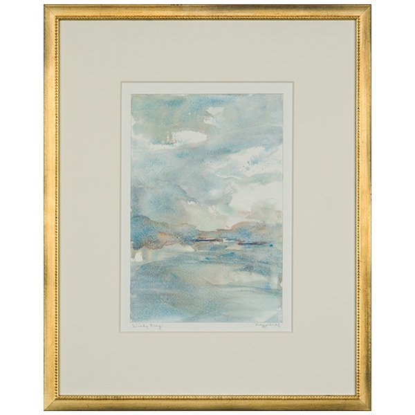 Windy Day Print by Daughdrill