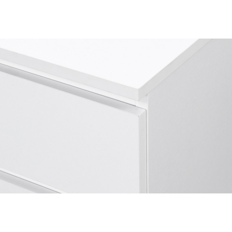 Marqita 6 Drawer 121Cm W Chest of Drawers, White