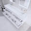 Ensemble de meuble-lavabo double mural 72 po Babajide-586463851