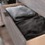 Commode 4 tiroirs, finition brune