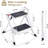 2 Stepsstepladder, Foldable, Ladder With Non-Slip Rubber Mat, Step Stool With Release Button, Lightweight Steel, For Up To 150 Kg