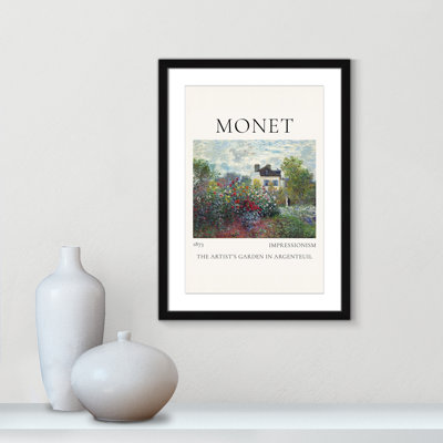 Rocchetto "Artists Garden in Argenteuil" Print