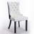 PU and Velvet Upholstered Dining Chair-622743596