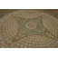 Tapis antique surdimensionné à médaillon antique