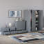 Tayce 4 Piece Bedroom Set (2 Drawer Bedside Chest X2, 5 Drawer Chest, 3 Door Wardrobe)-1515533783