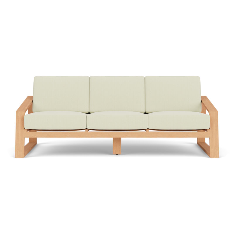 Pursuit Outdoor 3 - Seat Patio Sofa, Bamboo Bay Meadow
