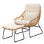 Chaises longues avec coussins Allexis-866157854