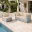 Ensemble de patio en rotin 3 pièces avec coussins-1228340774-1228340798