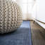 Tapis intérieur / extérieur bleu / beige Cura Modern Strie-2091600399