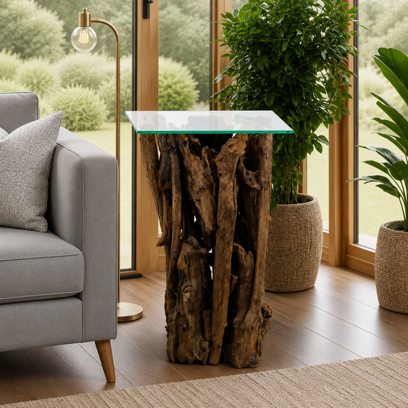 Coffee Table, Square Glass