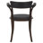 Pembrooke 19'' H Faux Leather Upholstered Oak Armchair