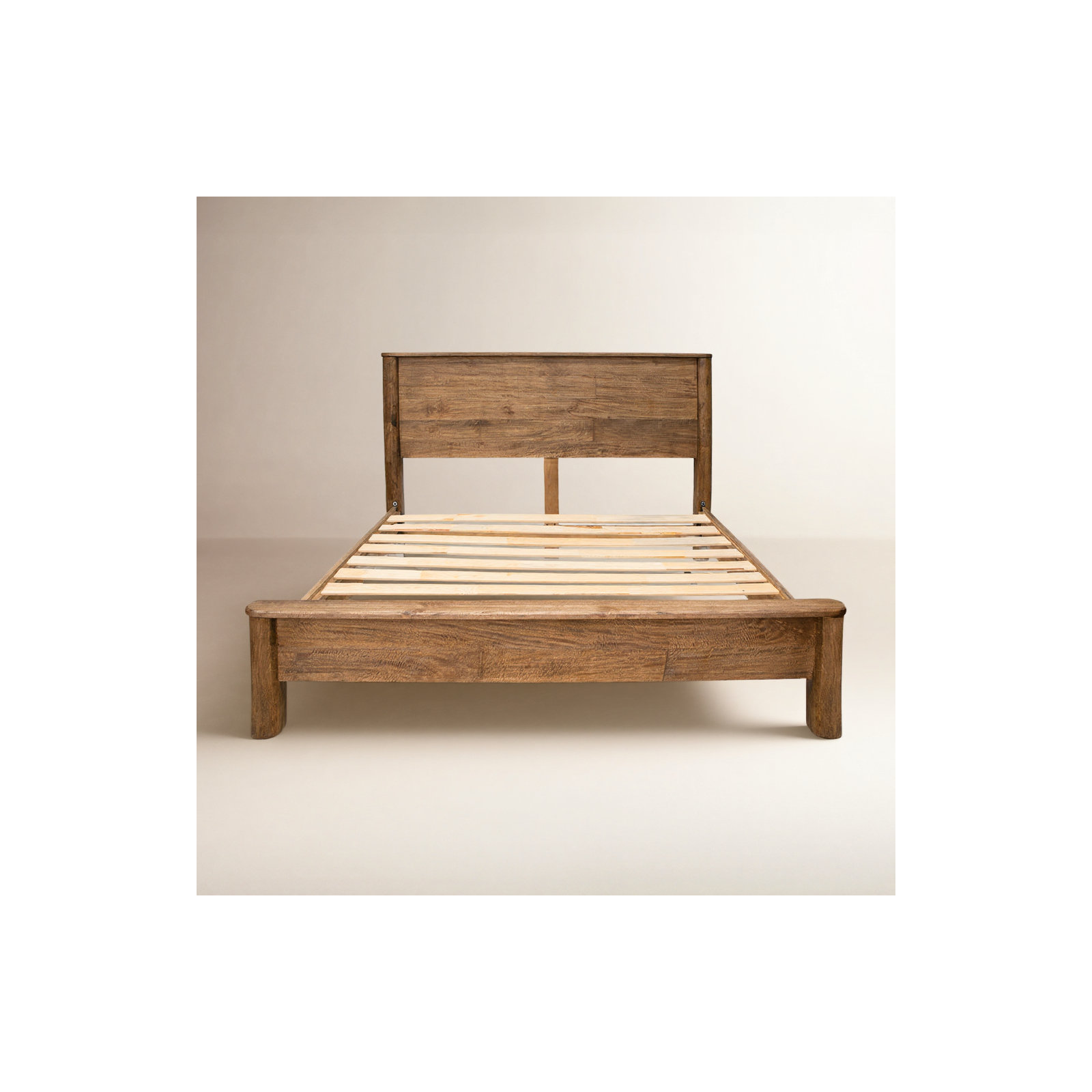 Quinn Solid Wood Bed, King