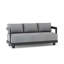 Granada Deep Seating Aluminum Sofa