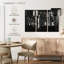 Ensemble de coiffeur sur toile 3 pièces-1227946532