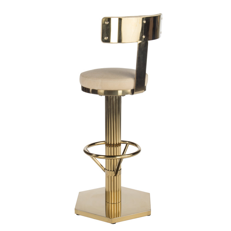 Tabouret de bar / comptoir Candace, Doré, Tabouret de bar (siège d'une hauteur de 28 po)