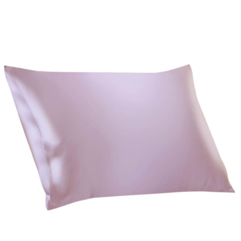 Hogarth Silk Pillow Case, Cherry Pink