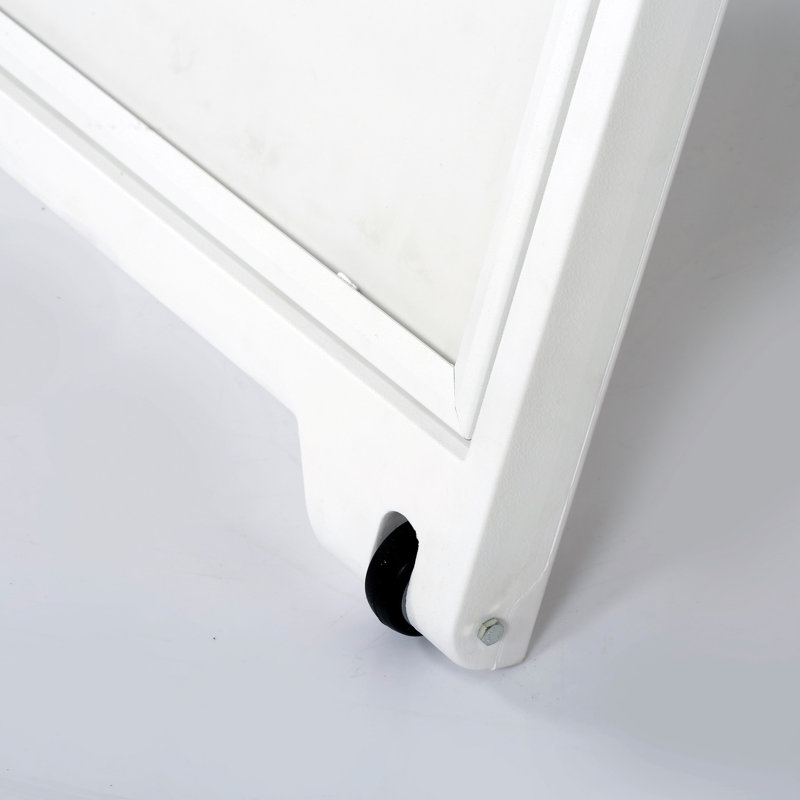 Porte-affiche pliable double face