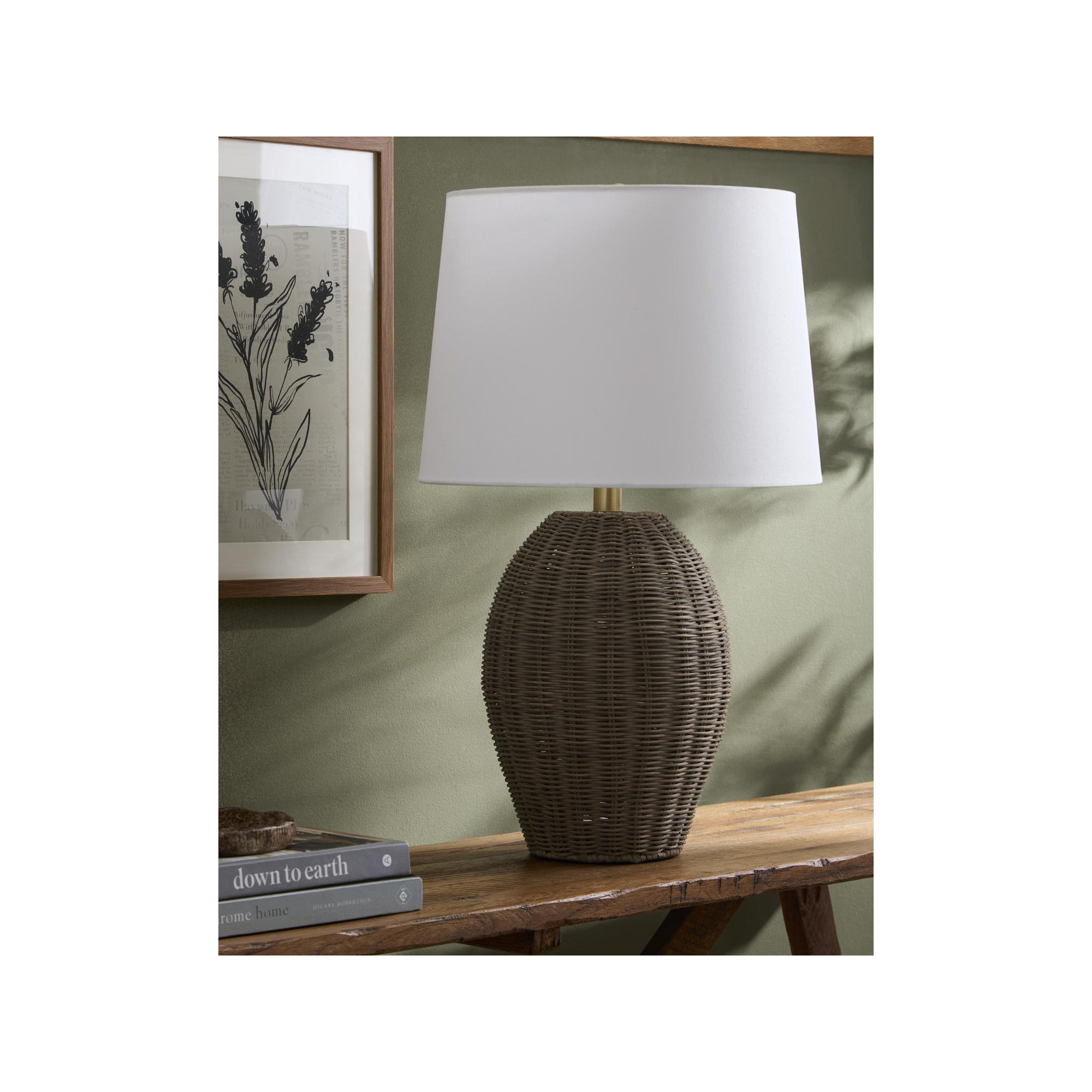 Eckhardt Table Lamp, Beige