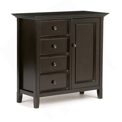 Amherst - Medium Storage Cabinet - Hickory Brown