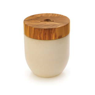 Berard France Olive Wood Salt Cellar