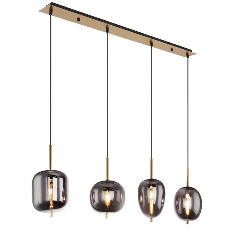 Newdale 4 - Light Pendant, Transparent