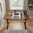24"x48" Electric Height-Adjustable Standing Desk with Sit-Stand Function for Home Office, Dark Walnut Finish-144194873