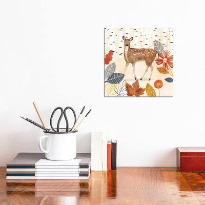 Cozy Autumn Woodland II by Victoria Borges - Wrapped Canvas Print