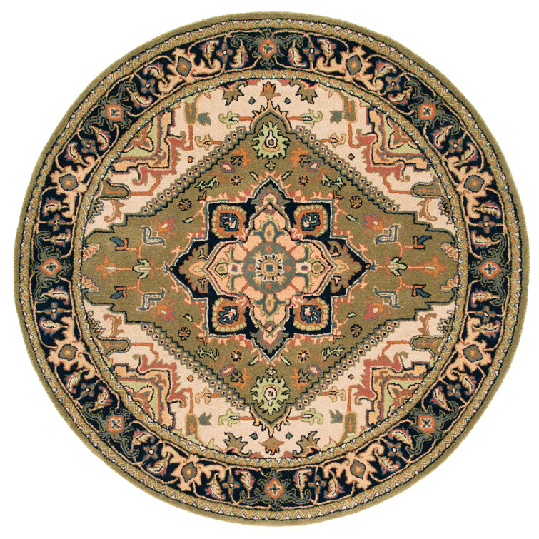 Hebron Hand Tufted Wool Oriental Rug