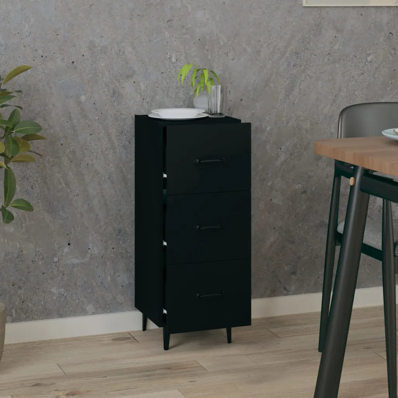 Kallieann End Table, Black