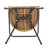 Carvin Outdoor Counter Height Bar Stools Set of 2, PE Rattan Patio Bar Chairs with Removable Cushions for Garden, Poolside, Lawn & Backyard-107621802