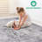 Ivory / Sand / Abstract Runner Rug-1480748627
