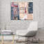 Citation artistique «L’homme sans mains pleure». Toile tendue par Rio Youers Gallery-1610916091