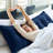 Sit-up Back Comfort Large Velvet Lumbar Body Pillow for Side Sleepers Compression-335467746-335467745