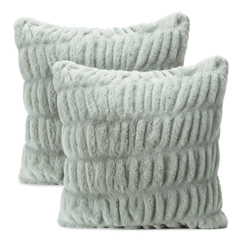 Square Pillow Cover, Green