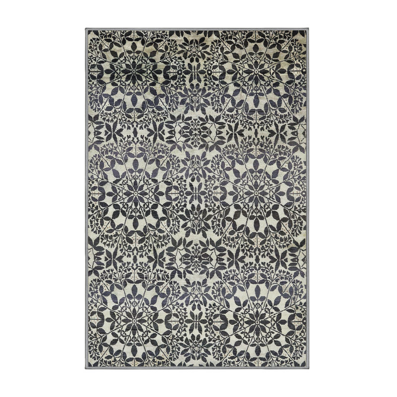 Adaha Abstract Indoor Rug, Rectangle 3' x 5'
