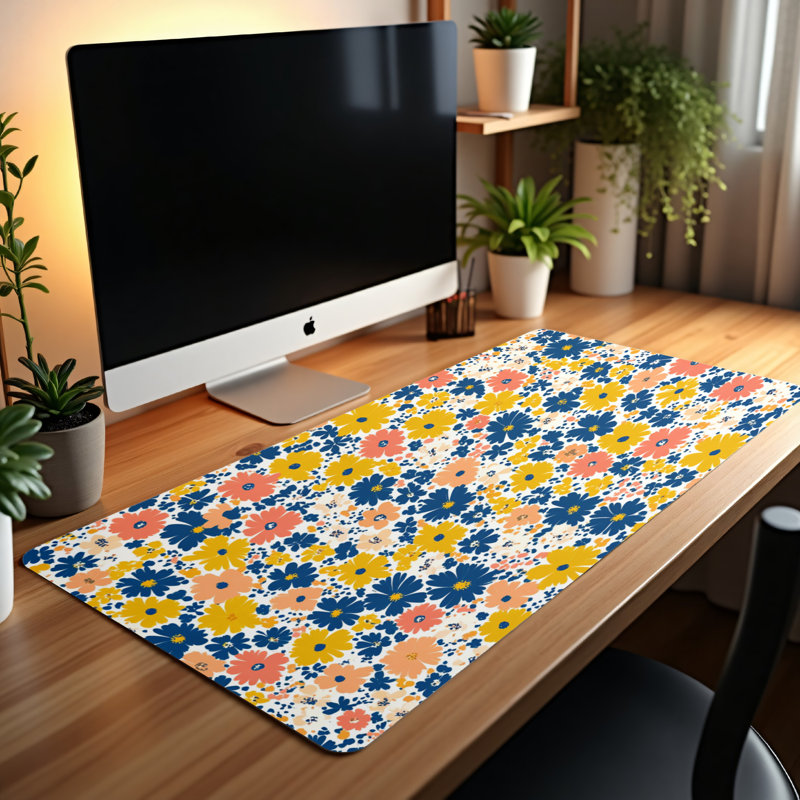 Polyester Desk Pad, 23.6x13.8
