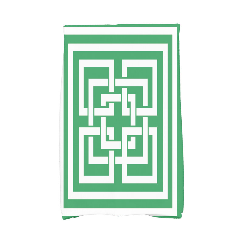 Lingebach Tea Towel Kitchen Towel, Green