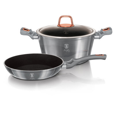 3 - Piece Non-Stick Aluminum Cookware Set