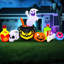 Décoration gonflable d'Halloween de 8 pi, lumières DEL intégrées faisant sauter des poisons bouillis