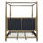 Canopy Bed Queen Brown See Below
