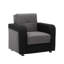 Fauteuil convertible en cuir avec rangement Ferrara-86833903