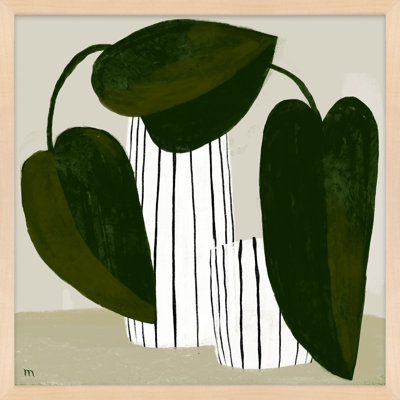 Juba "Striped Vases" Painting
