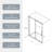50"-54"W X 72"H Sliding Shower Door, Sliding Door, With 1/4" Tempered Glass-109553962