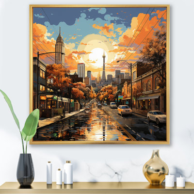" Atlanta Popart Landscape IV "
