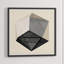 Translucent Form 5' Framed Graphic Art Print on Glass