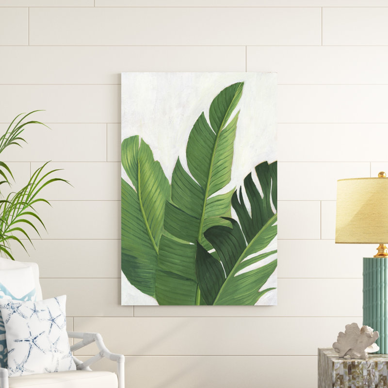 "Pura Vida II" par Grace Popp - peinture sur toile tendue, H 48 po x l 32 po x P 1,25 po