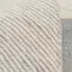Wheaton Chevron Handmade Tufted Wool Taupe Area Rug