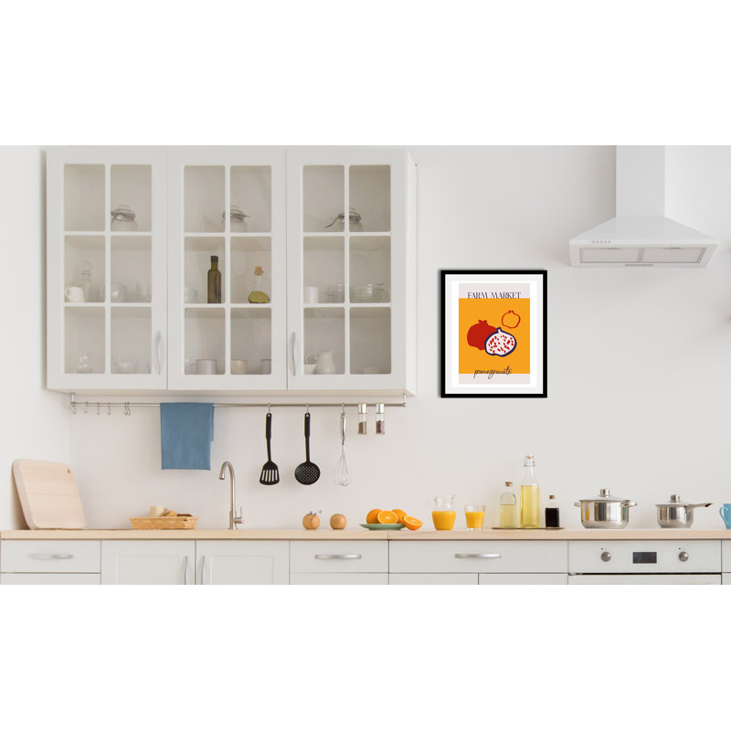 Pomegranate - Single Picture Frame Print, 70cm H x 50cm W